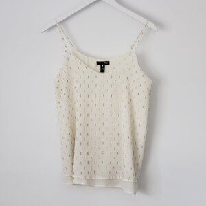 Aqua Camisole Style Cream with Sparkle